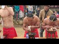 Tangkhul naga pork meat eating competition khamor angkhui2023