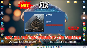 Not all the requirements are present