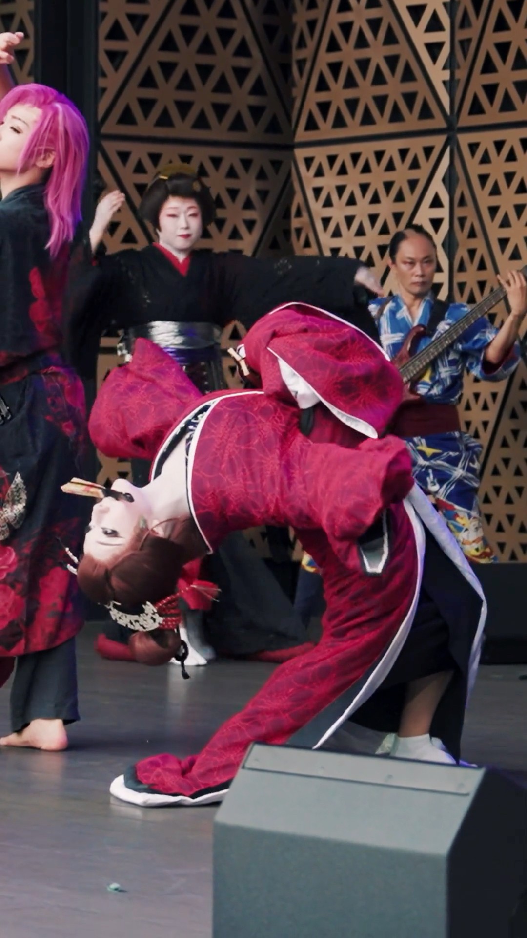 大衆演劇 花形の反り 三咲 愛羅 #大衆演劇 #役者 #舞踊 #扇子 #歌舞伎