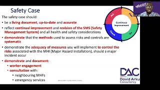 How to develop a safety case for the prevention of a major hazard incident