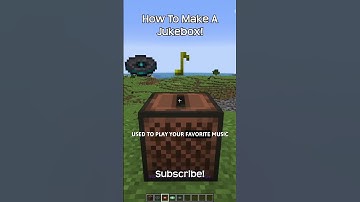 How To Make A Jukebox In Minecraft!