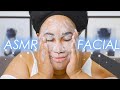 I GAVE MYSELF AN ASMR FACIAL| PatrickStarrr