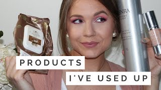 EMPTIES// Products I've Used Up