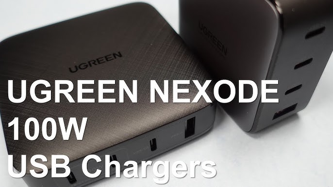 UGREEN Nexode 100W USB C Charger with 15W MagSafe Charger 