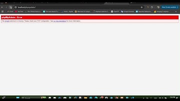 Mysqli missing! How to fix phpMyAdmin - Error