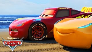 Lightning McQueen Teaches Cruz Ramirez How To Race | Pixar Cars