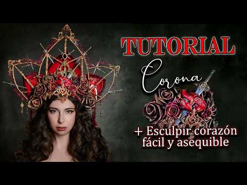 👑Tutorial Corona DIY con ThermoArt e Air Dry / Headpiece / Cown