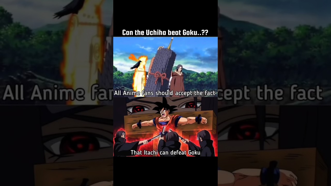 What happens when Sharingan meets Saiyan rage? 🔥👁️ 