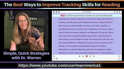 How to Easily Improve Visual Tracking for Reading