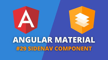 Angular Material #29 - Sidenav Component