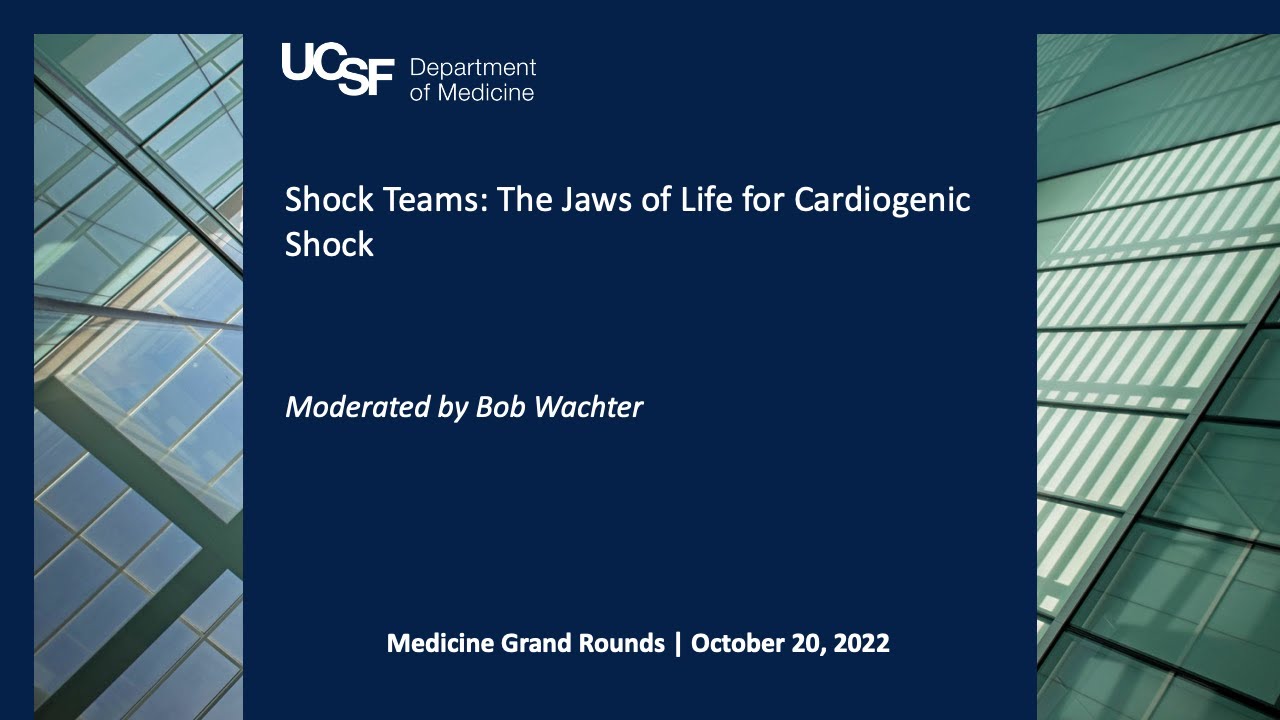 Shock Teams: The Jaws of Life for Cardiogenic Shock - YouTube