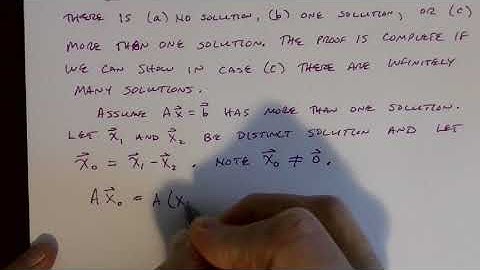 More on Linear Systems Part 1