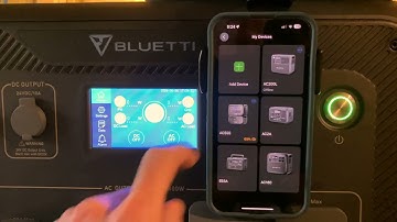 HOE Firmware-update op een Bluetti-energiecentrale