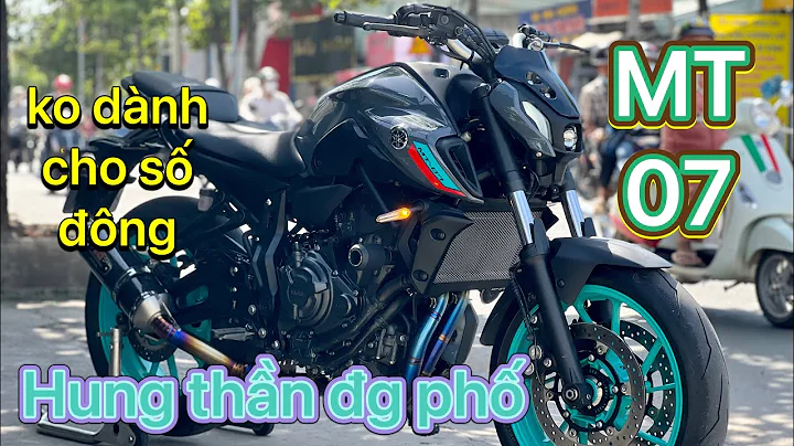 |Dng motor| Hung thn ng ph MT-07 con xe '' chy lo'...