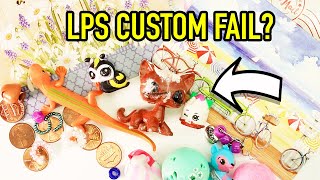 PAW FAN MESSED UP HER LPS CUSTOMS!