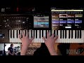 Korg Livestream - Korg Kronos - Multisounds + Sequences + Realtime Control!