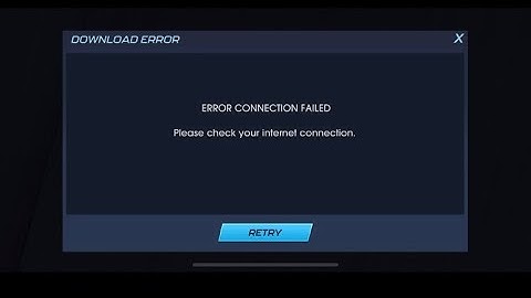 NBA 2K MOBILE - I’m having an “download error” problem 🙁 I need this fixed
