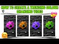 How to create a trending colour changing said creation