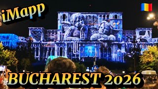 ROMANIA🇷🇴 || iMapp BUCHAREST 2026 || INSIDE THE WORLD'S BIGGEST VIDEO MAPPING FESTIVAL