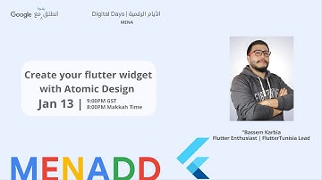 Create your flutter widget with Atomic Design (Bassem Karbia)