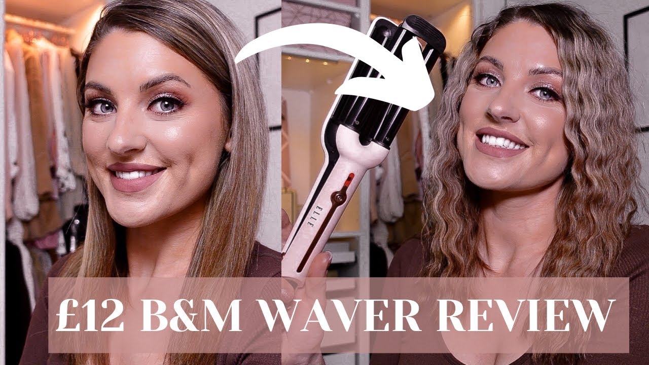 12 B&M HAIR WAVER REVIEW & TESTING 2021| BEAUTYWORKS X MOLLYMAE DUPE!? |  ELLE WAVER REVIEW - YouTube