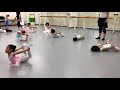 NHバレエ 準備体操 6 の動画、YouTube動画。
