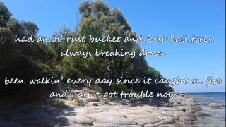 Alan Jackson - Ain't Got Trouble Now (with lyrics) chords