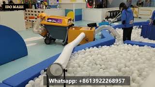 IDO MAZE Ball Washing Machine Used in Indoor Playground For Hot Sale
