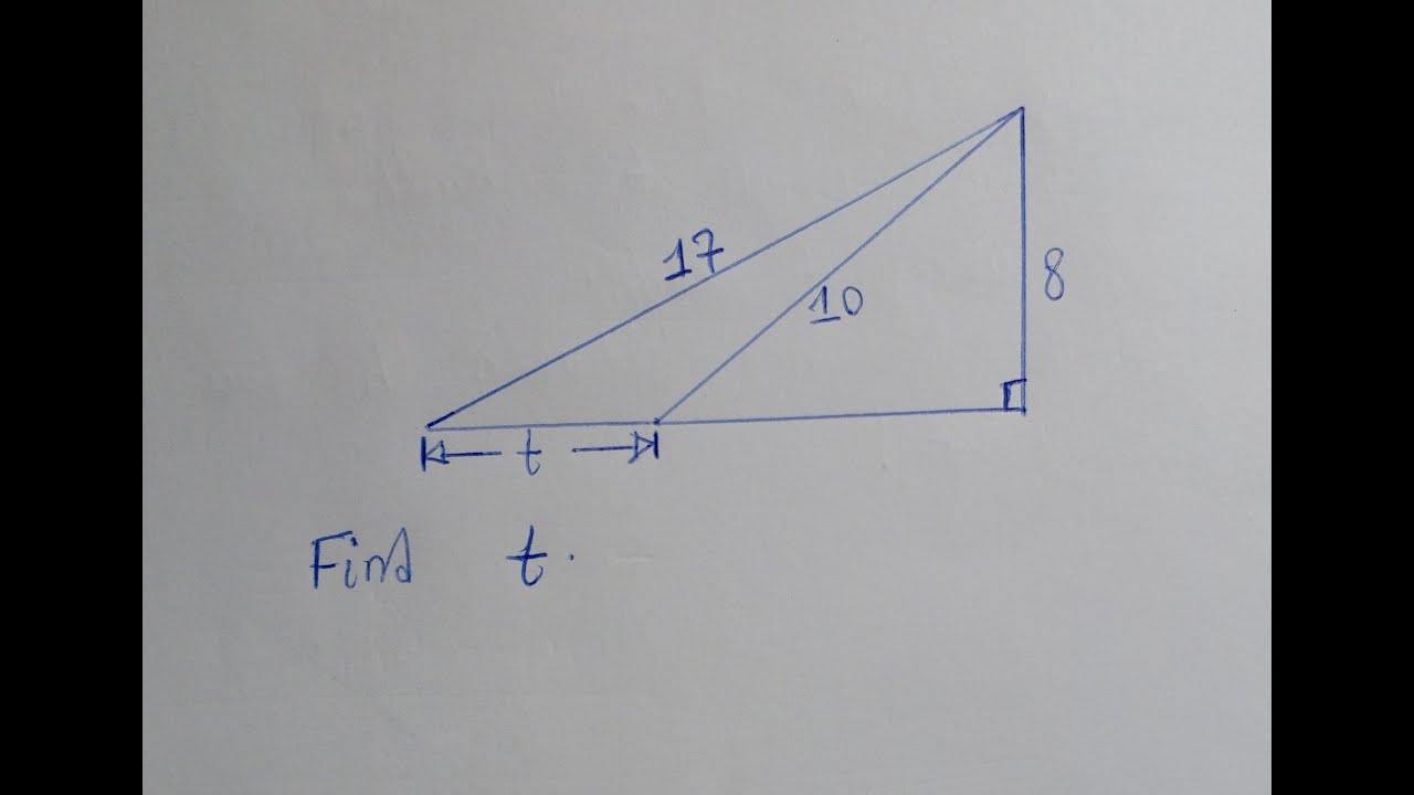 Применение теоремы Пифагора