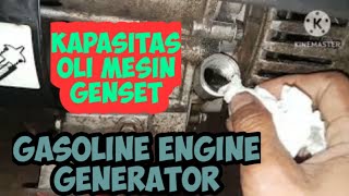 Generator Engine Oil Capacity Information!!!!