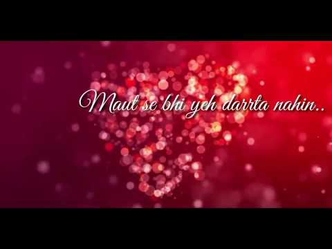 Pyar Kabhi Bhi Marta Nahi Maut Se Bhi Darta Nahi | Sholay | Whatsapp Status