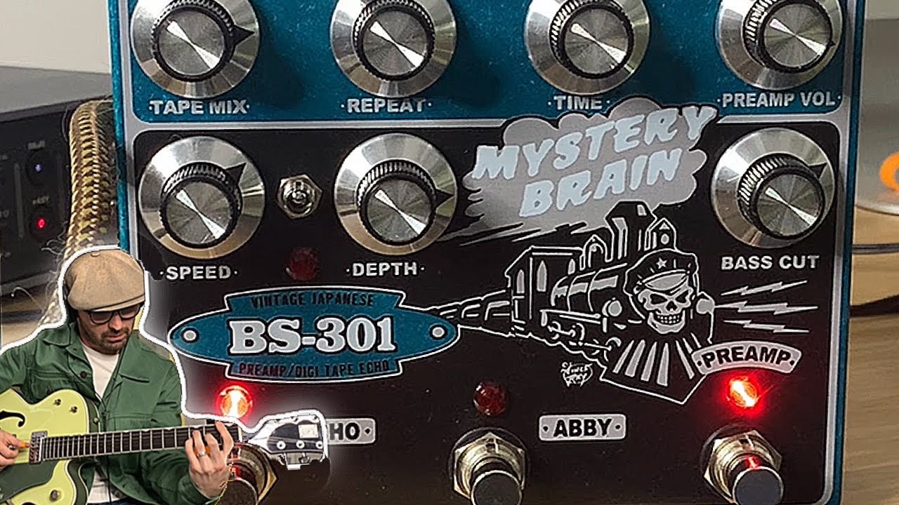Nocturne Mystery Brain Echo and Preamp Demo - Adrian Whyte - YouTube