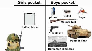 BOYS VS GIRLS MEMES WW2 PART#2 screenshot 4