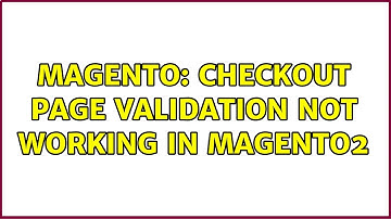 Magento: Checkout page validation not working in magento2