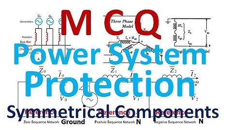 Power System Protection | Symmetrical Components | Objective MCQ | Unsymmetrical Fault | LG, LL, LLG
