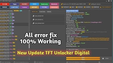 Latest Update TFT Unlocker  v1.5.7.5 / All Mobile Patch Tool💪
