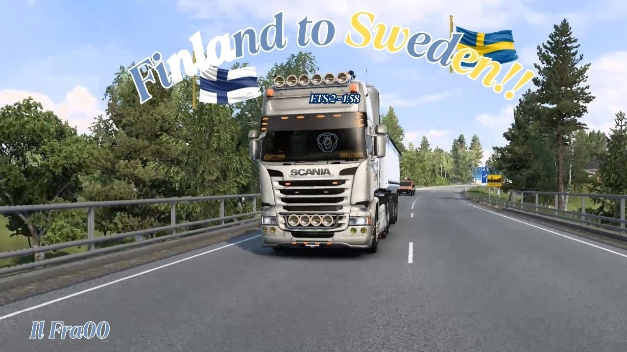 [V. 1.58] Euro Truck Simulator 2 - Viaggio nel Circolo Polare Artico  (Nordic Horizons DLC) Parte 1