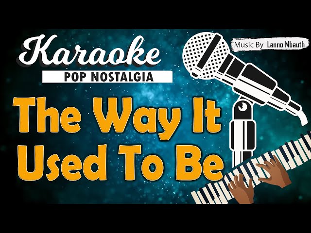 Karaoke THE WAY IT USED TO BE - Engelbert Humperdinck class=