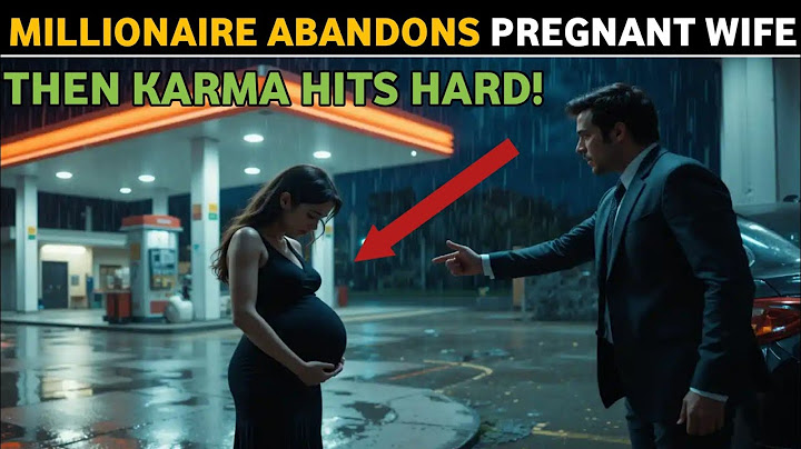 Millionaire Husband Abandons Pregnant Wife at Gas Station – But Fate Had Other Plans