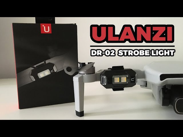 NEW! ULANZI DR-02 DRONE STROBE LIGHT #drones 