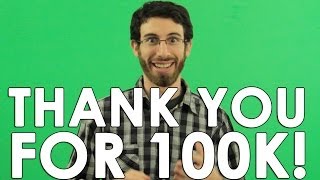 Thank you for 100,000 Subscribers!