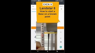 LS8 - Start base on a known point