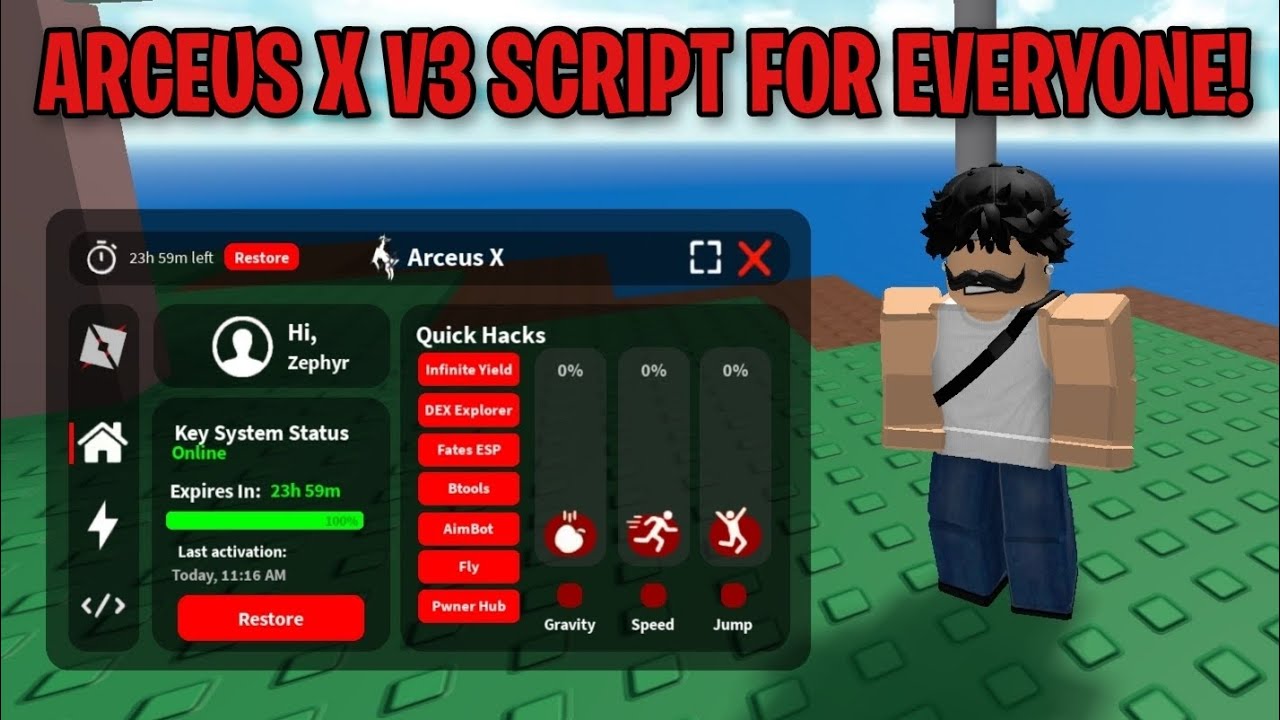 Arceus X APK v3  2.1.6 (Roblox Mod Menu) 2023 Free Download