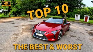 Top 10: The Best & Worst Lexus of LC500