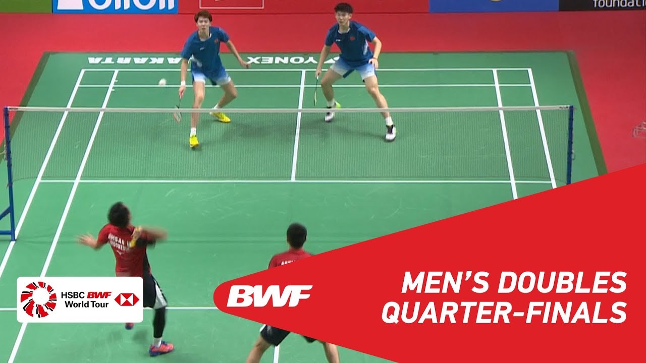 QF | MD | AHSAN/SETIAWAN (INA) [8] vs LI/LIU (CHN) [2] | BWF 2019