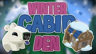 How to Decorate a WINTER CABIN DEN! | Animal Jam Tutorial