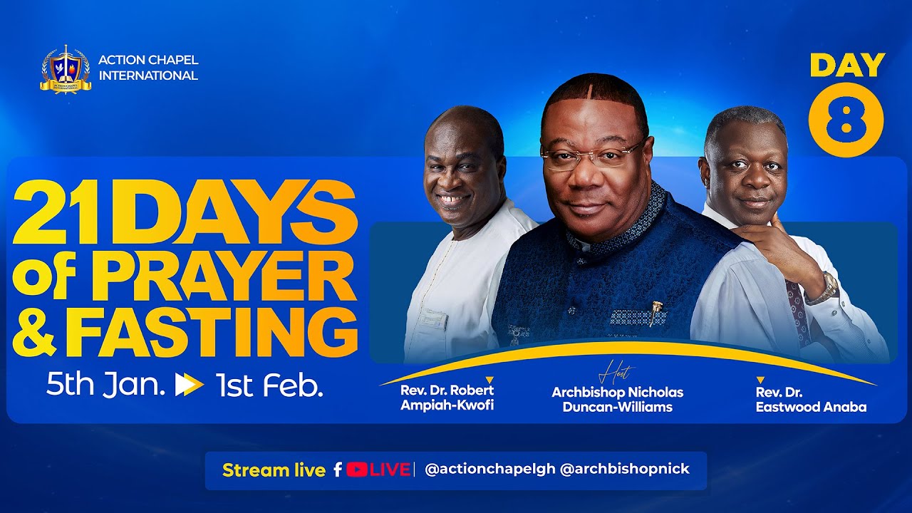 21 DAYS OF PRAYER AND FASTING || DAY 8 || EVENING SESSION || 14TH JANUARY 2026