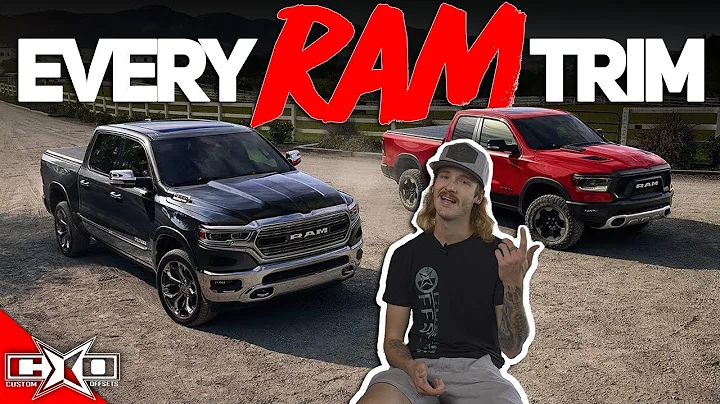 Entdecken Sie die verschiedenen Ausstattungsvarianten der Dodge und Ram Trucks