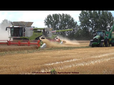 Claas - John Deere - Hawe / Getreideernte - Grain Harvest 2022