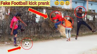 Fake Football Kick PRANK !! Football Scary Prank - Gone Wrong Reaction (Part-2) By FuN TV PranK